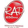 rádio alto piranhas